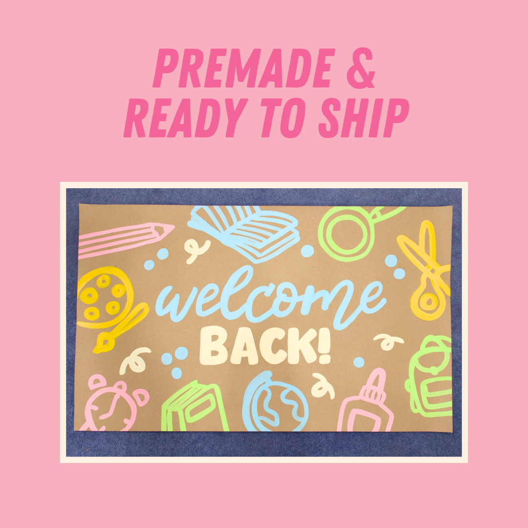 PREMADE MINI BANNER: Back to School 5