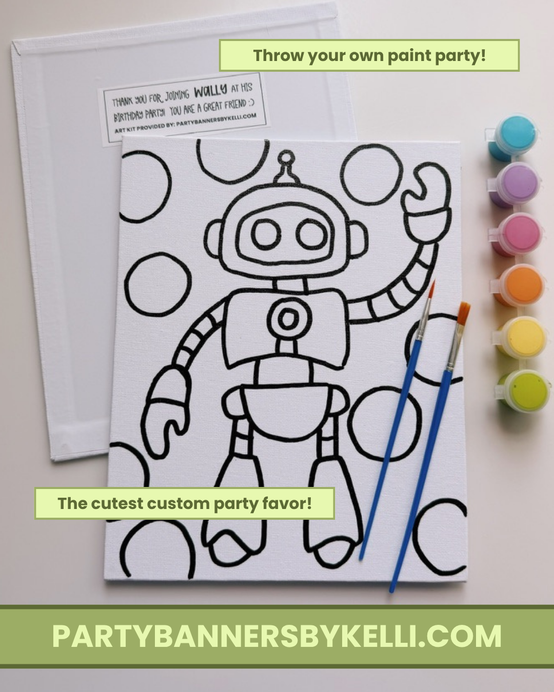 Custom DIY Canvas Art Kits