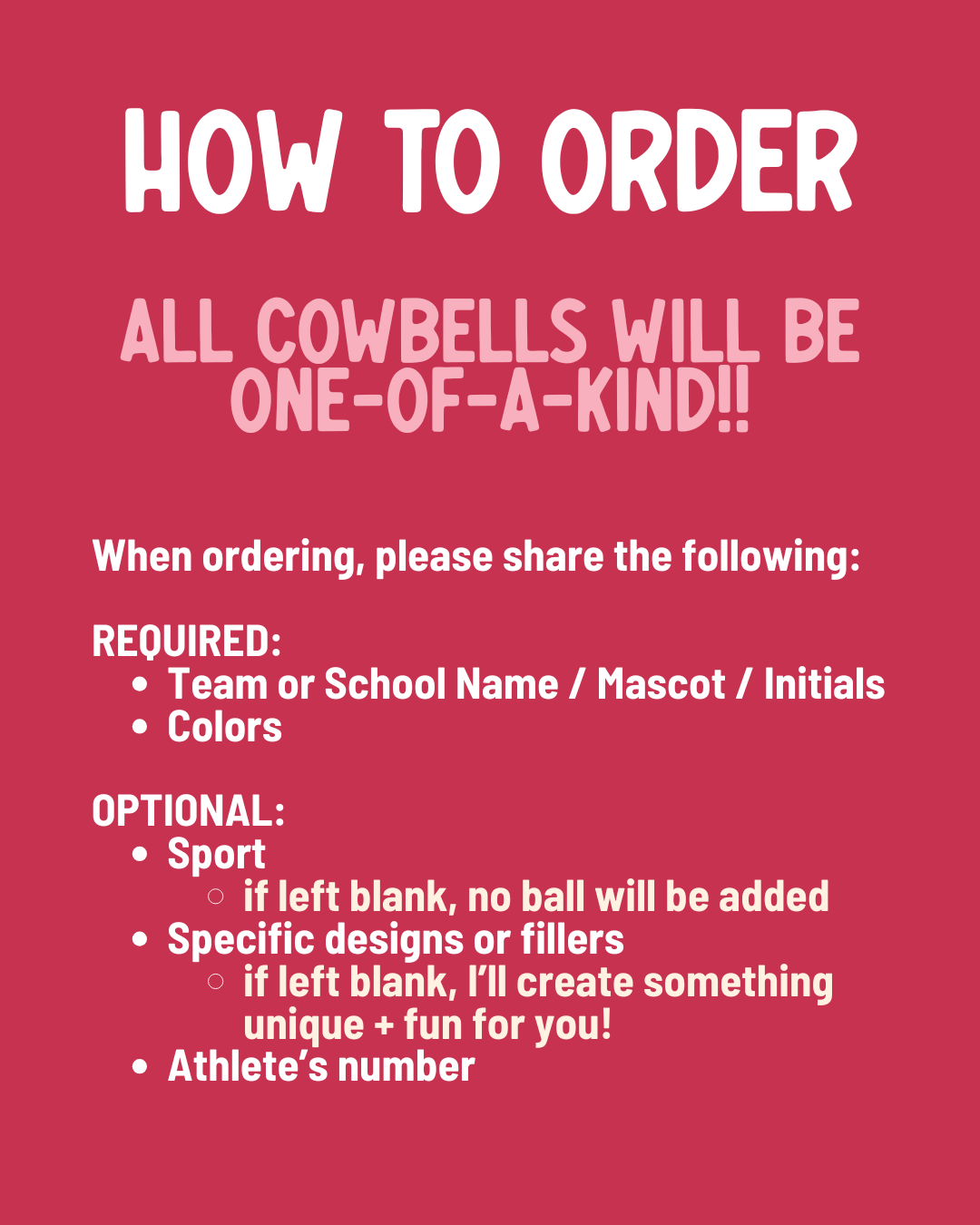 Custom Painted Cowbells
