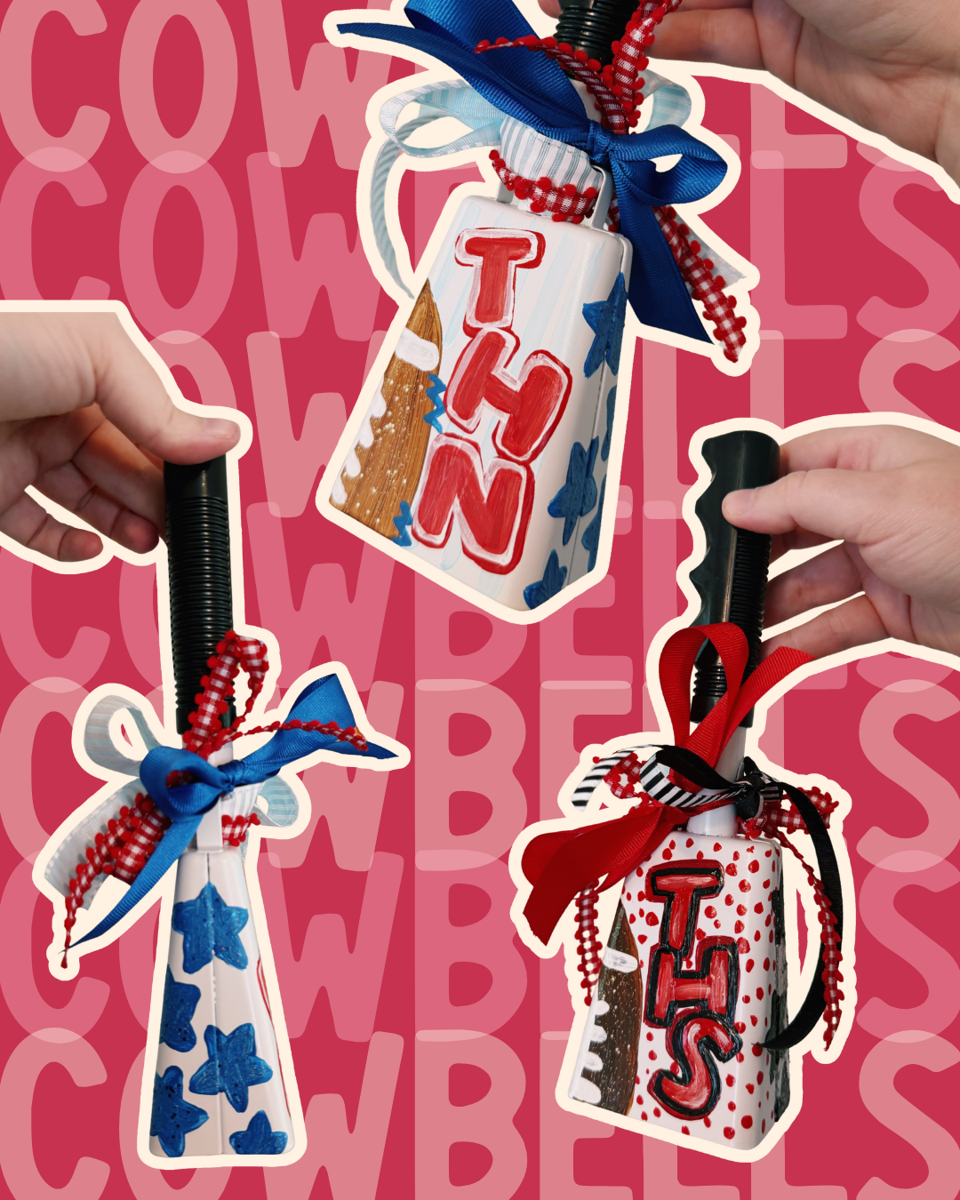Custom Painted Cowbells