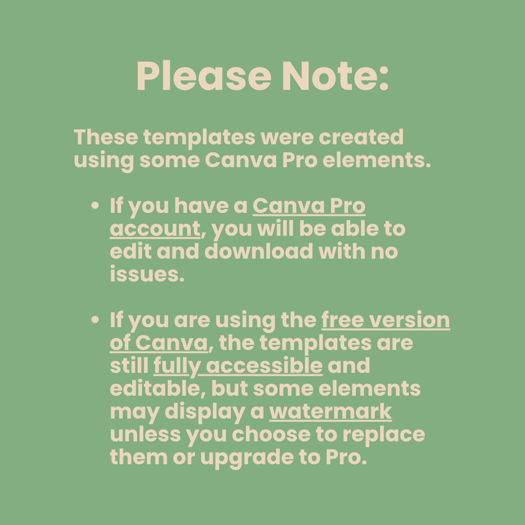 How to Order Templates