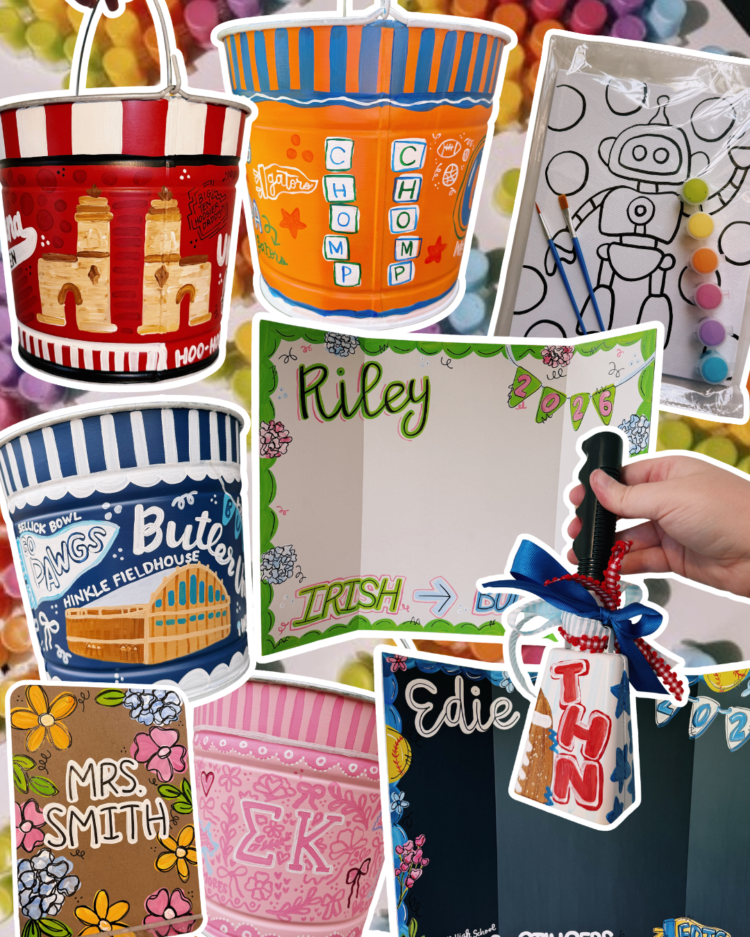 More Painted Items