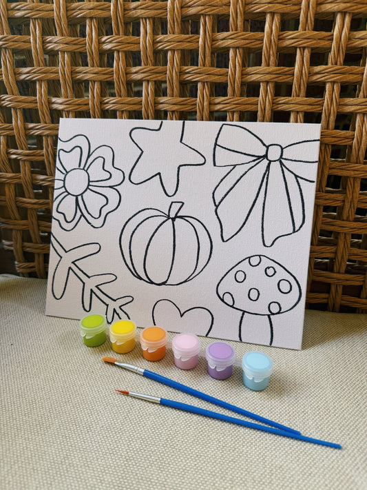 DIY Paint Kit - Cutesy Fall