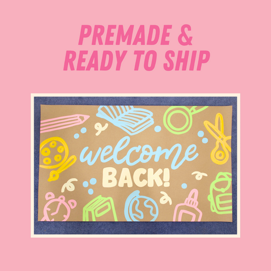 PREMADE MINI BANNER: Back to School 5
