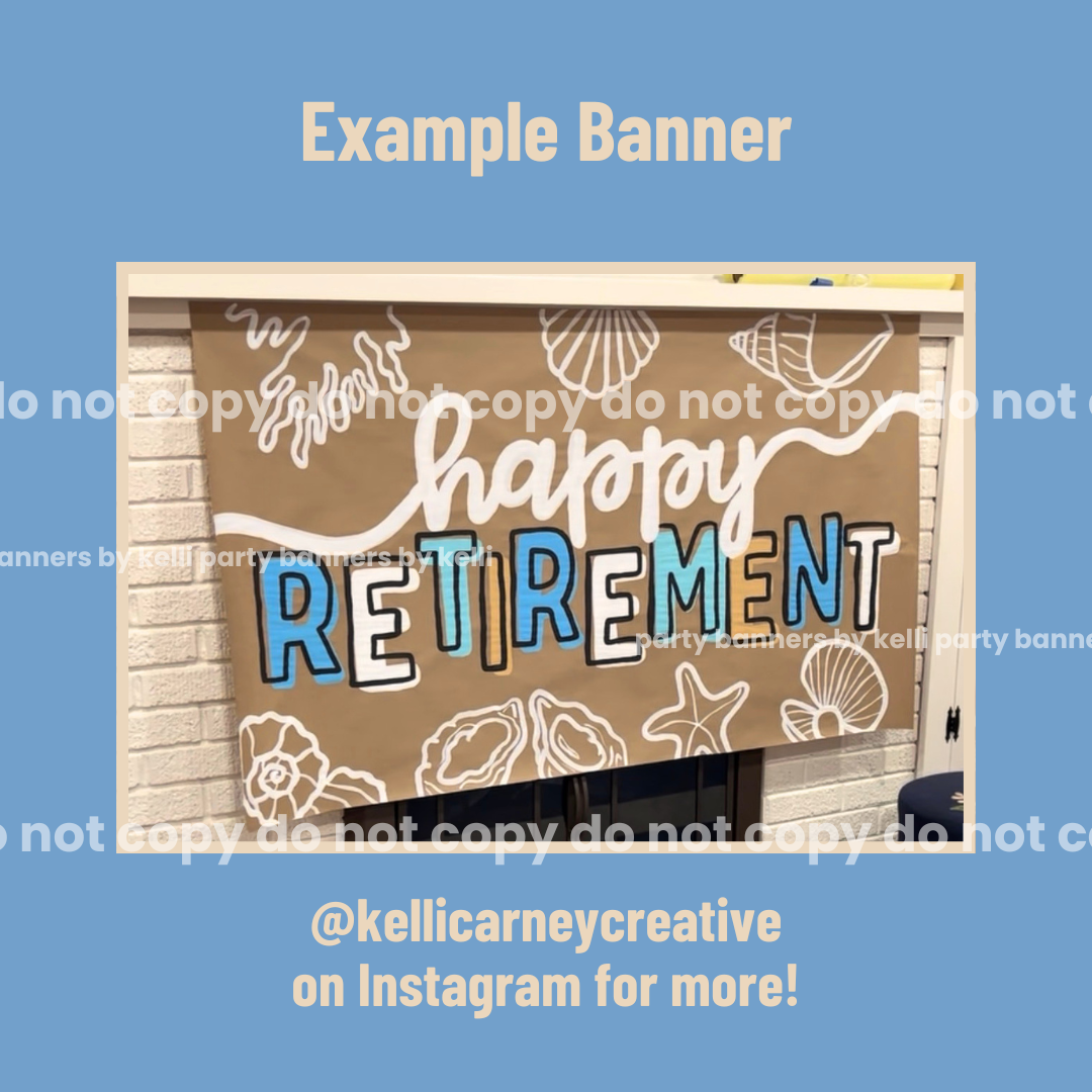 Coastal Retirement Banner Templates