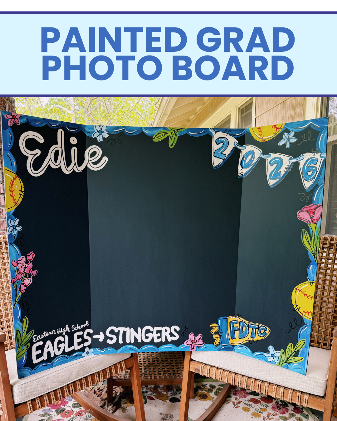 Graduation Photo Board (Trifold 36x48)