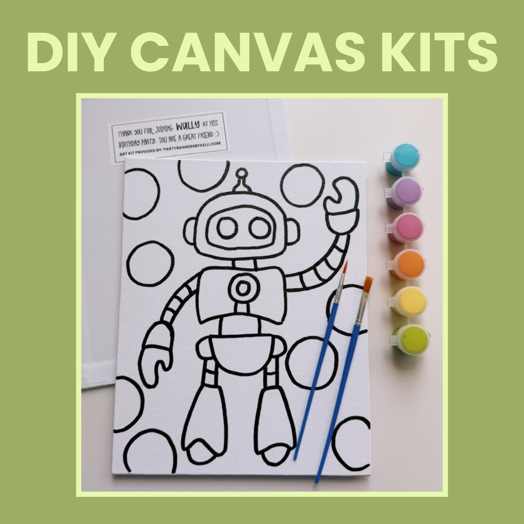 Custom DIY Canvas Art Kits