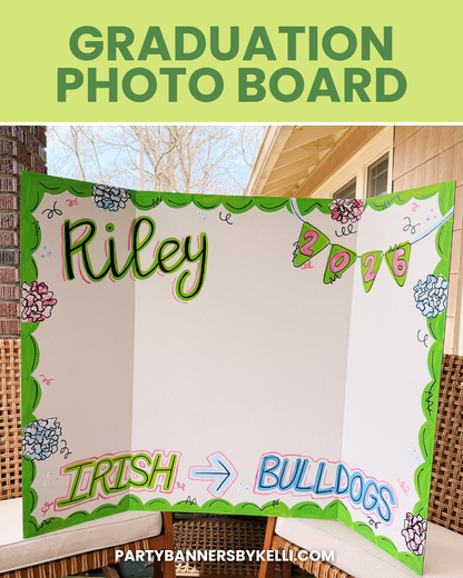 Graduation Photo Board (Trifold 36x48)