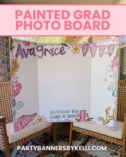Graduation Photo Board (Trifold 36x48)