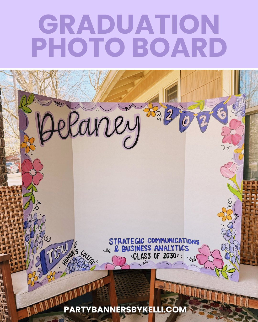 Graduation Photo Board (Trifold 36x48)