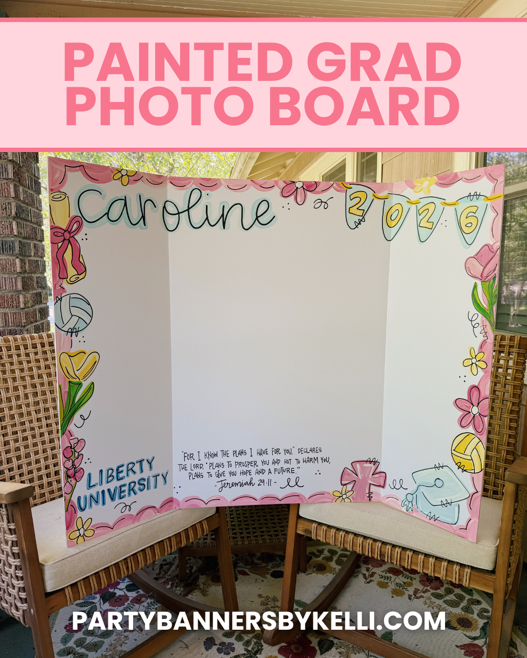 Graduation Photo Board (Trifold 36x48)