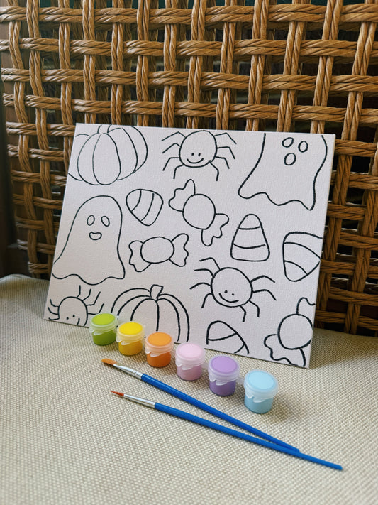DIY Paint Kit - Halloween Doodles