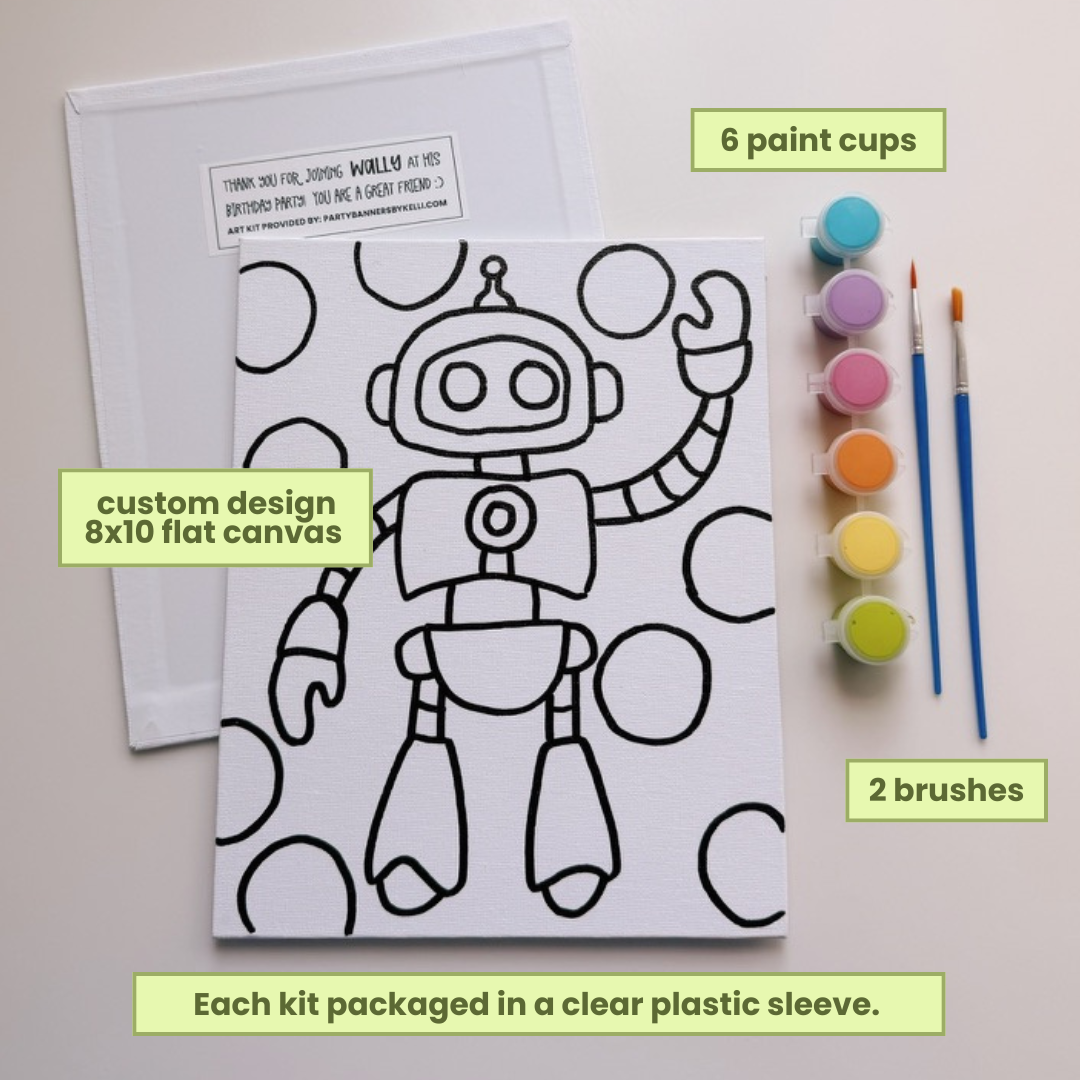 Custom DIY Canvas Art Kits