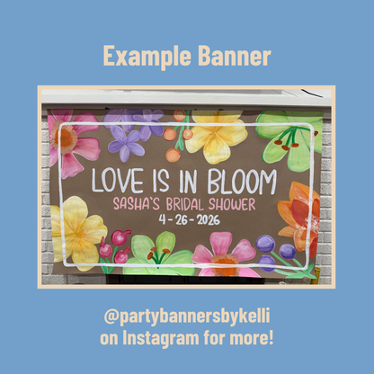 Love in Bloom Banner Templates