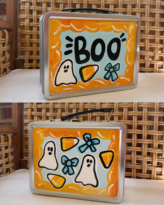 Boo Basket - Pastels (Metal Tin)