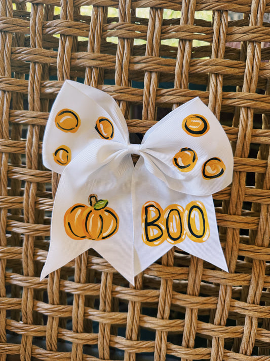 Painted Halloween Bow