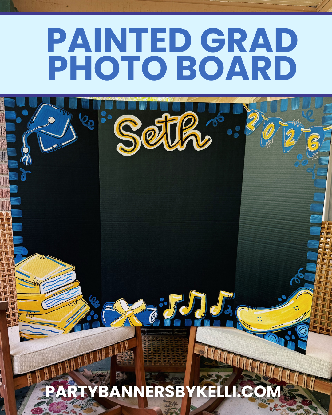 Graduation Photo Board (Trifold 36x48)