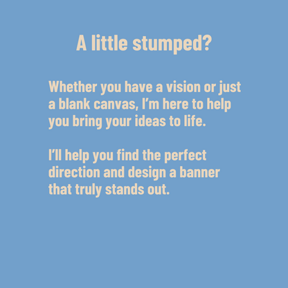 Custom Banner Design Consultation