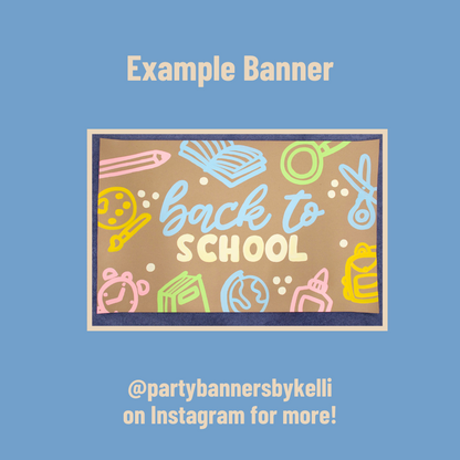 Doodle Outline Banner Templates