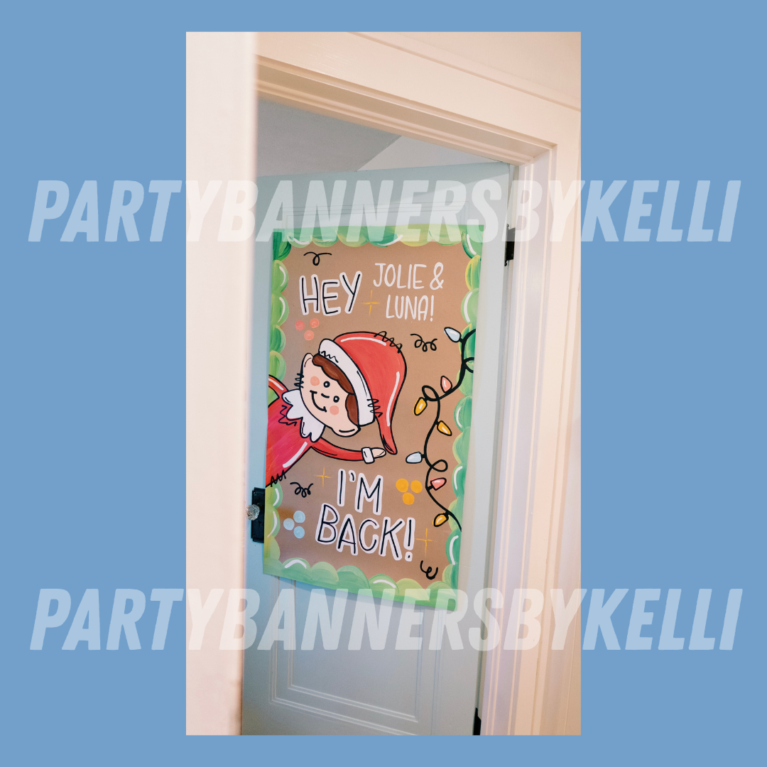 Elf Arrival Banner Templates