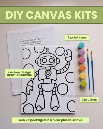 Custom DIY Canvas Art Kits