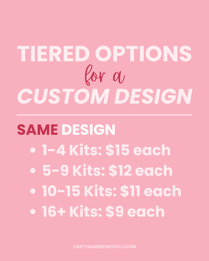 Custom DIY Canvas Art Kits