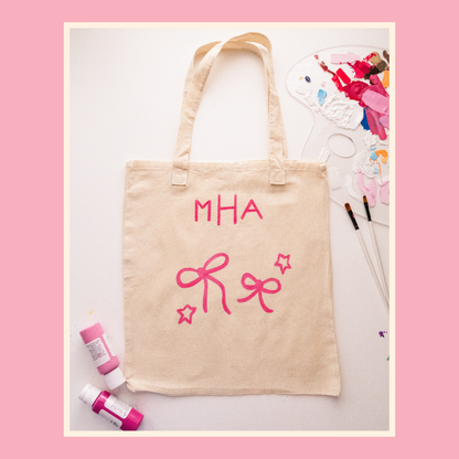 Custom Painted Canvas Tote Bags