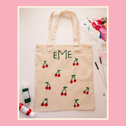 Custom Painted Canvas Tote Bags
