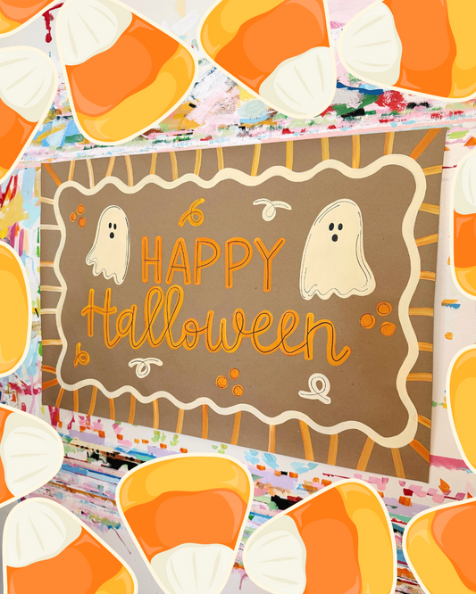 Banner - Happy Halloween (Mini Size)