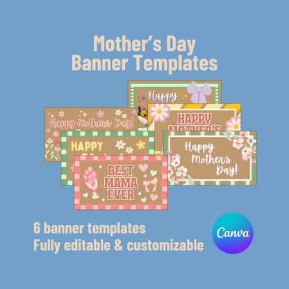 Mother's Day Banner Templates