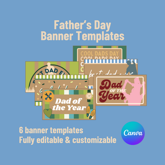 Father's Day Banner Templates
