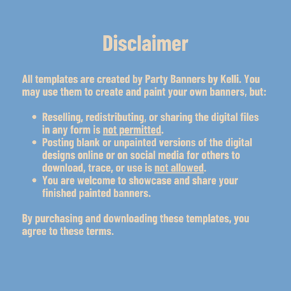 Bow Birthday Banner Templates