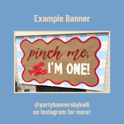 Pinch Me, I'm One Banner Templates