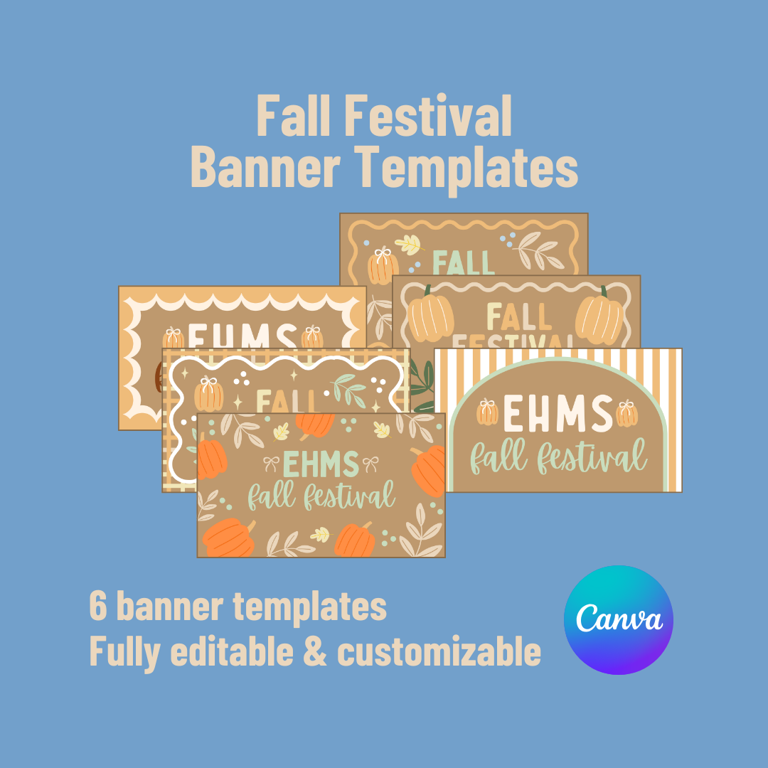 Fall Festival Banner Templates