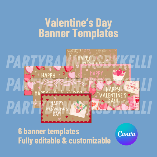 Valentine's Day Banner Templates