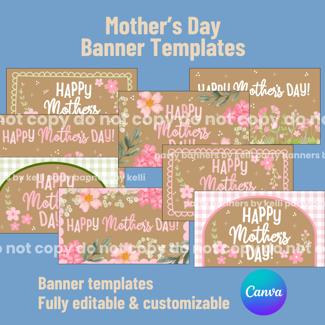 Mother's Day Banner Templates